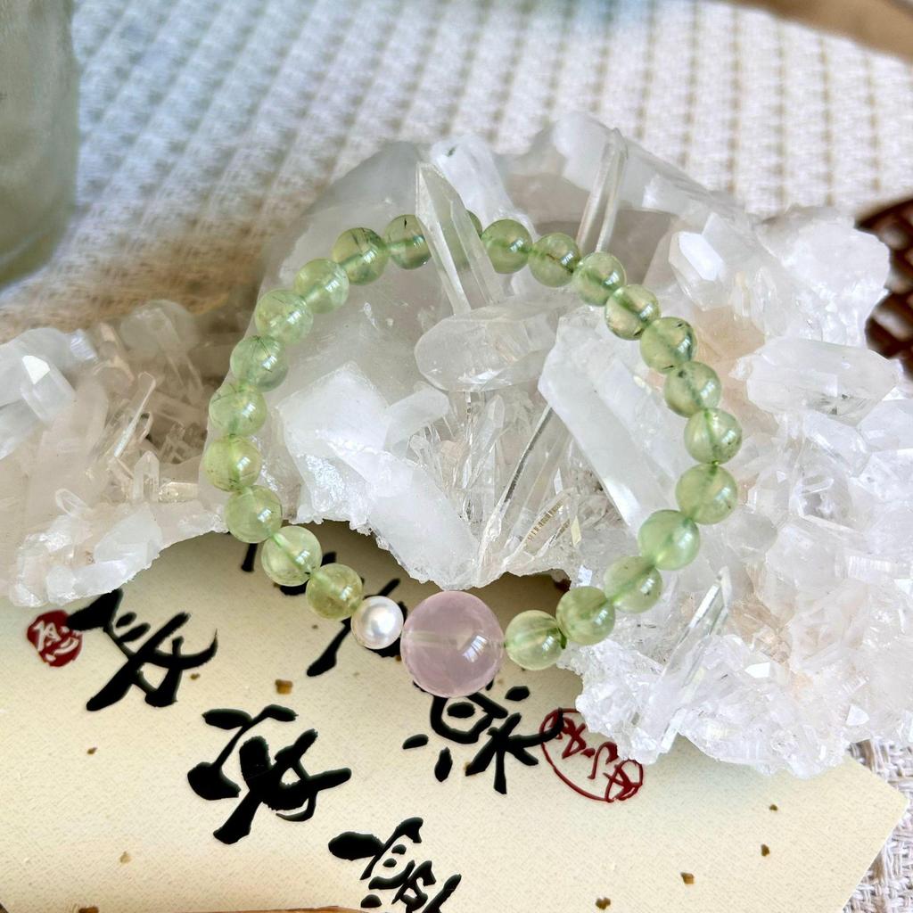 2025 Original 6mm Natural Grape Stone Beaded Bracelet - Perfect Gift for Best Friends