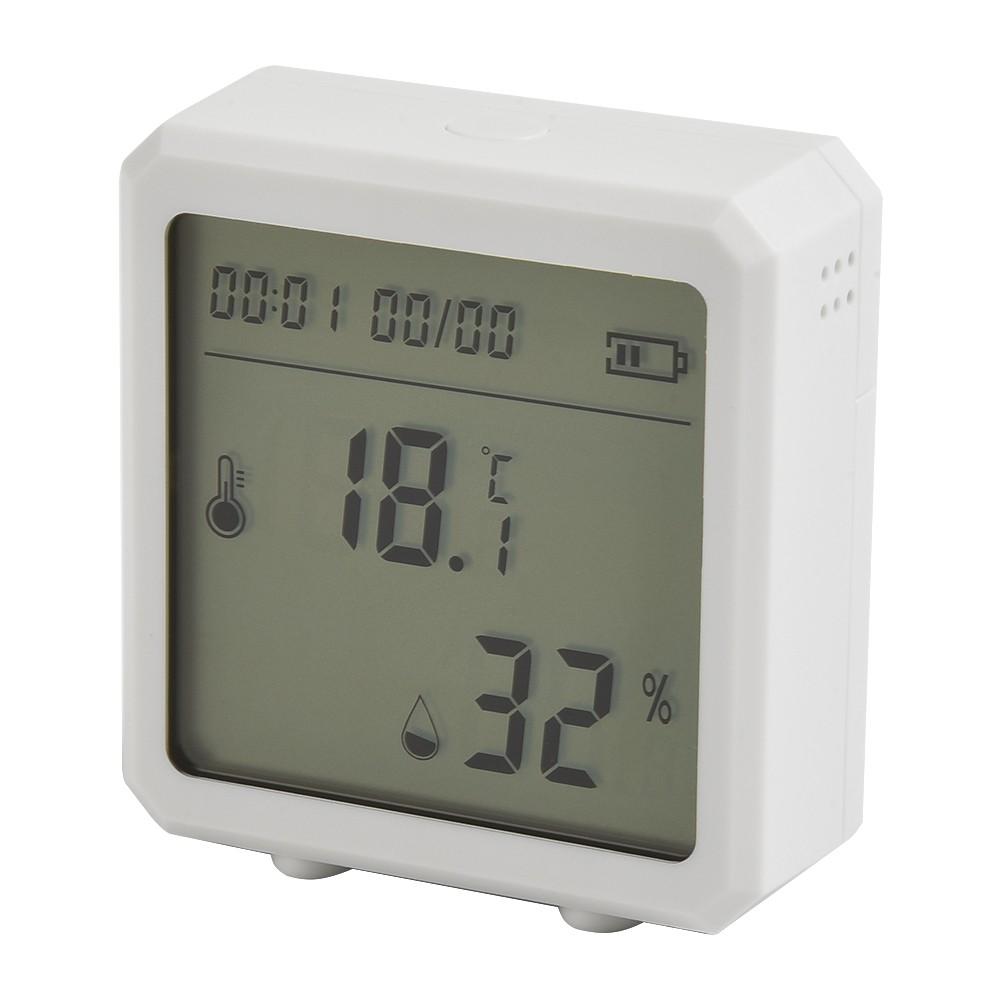 Für ZigBee Für Tuya Thermometer Hygrometer Digitales Feuchtigkeitsmessgerät mit App-Benachrichtigung