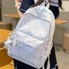 Schoolbag Schoolbag for Female Students Ins Wind Simple Korean Version of Casual Junior High School Students Backpack Large Capacity High School