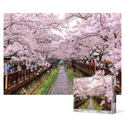 1000-teiliges Puzzle / Jinhae Yeojwacheon Stream [510x735mm] [BN10-063] [BN] [Landschaftspuzzle] [Puzzlerahmen], beliebtes koreanisches Puzzle
