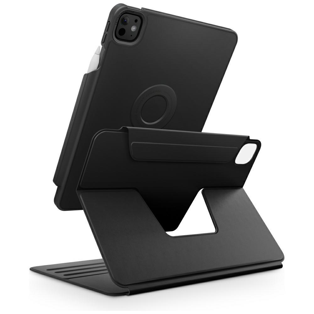 UNIQ Rovus Snapmount Magnetic 360 Rotating Detachable Case for iPad Pro 13" M4 2024 / M5 2025 Black