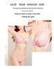 French Women's Bunny Ear Cup Lingerie Set – Anti-Sagging, Breathable Bra for a Smaller Chest Appearance