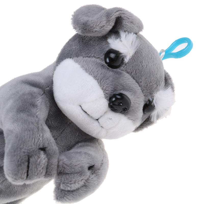 Cartoon Plush Pencil Case Plush Dog Pencil Bags For Kids Stationery Pencil Box
