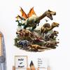 Creative Jurassic Dinosaur Wall Sticker Graffiti Decor for Kids Room Living Room Home Art