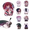 Soft And Ergonomic Two-dimensional Mouse Pad With 3d Chest Anime Design For Comfort