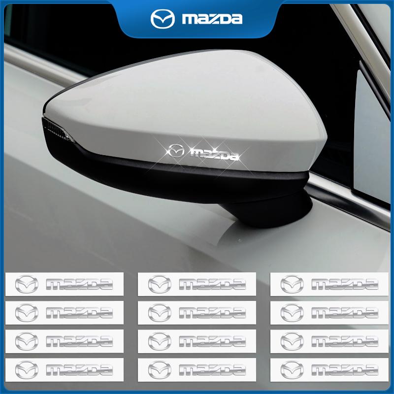 10pcs Car 3D Metal Stickers Auto Logo Decals Styling For Mazda Speed MS 2 3 5 6 7 323 RX8 Axela Atenza CX-3 CX-4 CX-5 CX-8 IUE2