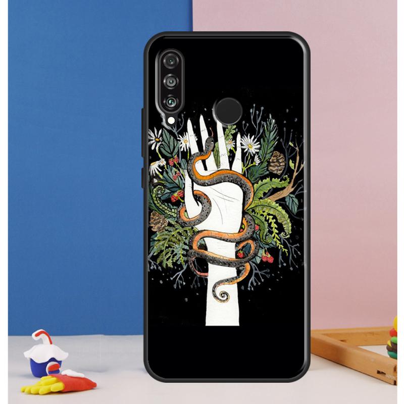 Hand Snake Case For Huawei Nova 10 9 SE 8i 11i 12i 12s Y60 Y61 Y70 Y90 Y72 Y73 Y91 P60 Pro P30 P40 Lite