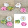 Silicone Candle Mold Flower Shape Unique Handmade Candle Molds Home Decortaion Molds Silicone Texture for Hand-Making
