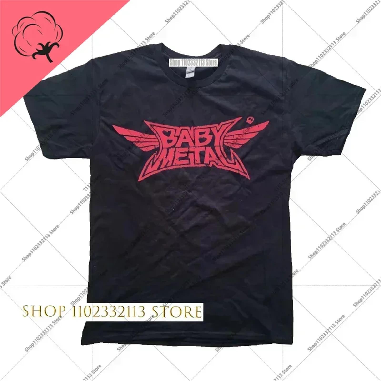 

2024 METAL Rock Band T-shirt Men s casual street loose Harajuku for men and women graphic t shirts anime clothes XXXXXL чорний