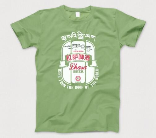 

Футболка Lhasa Beer Крыша мира Тибет Гималаи Горы Китай Бутан G126 L