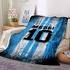 Passion Driven Soccer Star printed flannel breathable and warm blanket, a stylish home gift, suitable for home, office and bedspread use. 15a187