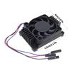 Brushless CPU Cooling Fan With Aluminum Heatsink Low Noise Radiator Heat Dissipation Fan For CM4 Development Board