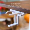 Foldable Under Table Cup Holder With Claws Type Extendable Beverage Holder