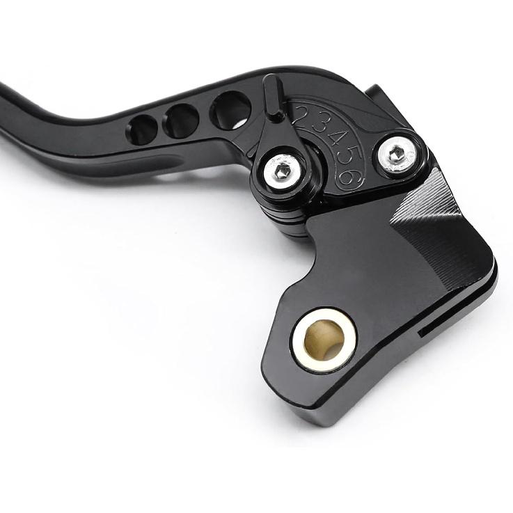 CNC Clutch Brake Levers Fit for RE Classic 350 350cc Meteor 2021-2025, Super Meteor 650 2023, Hunter 350 HNTR 2022-2024 Black Long