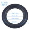 2 Packs Ring Speaker Cloth Edge Repair Parts Speaker Surround Rubber Replacement Parts for Speaker Repair or DIY