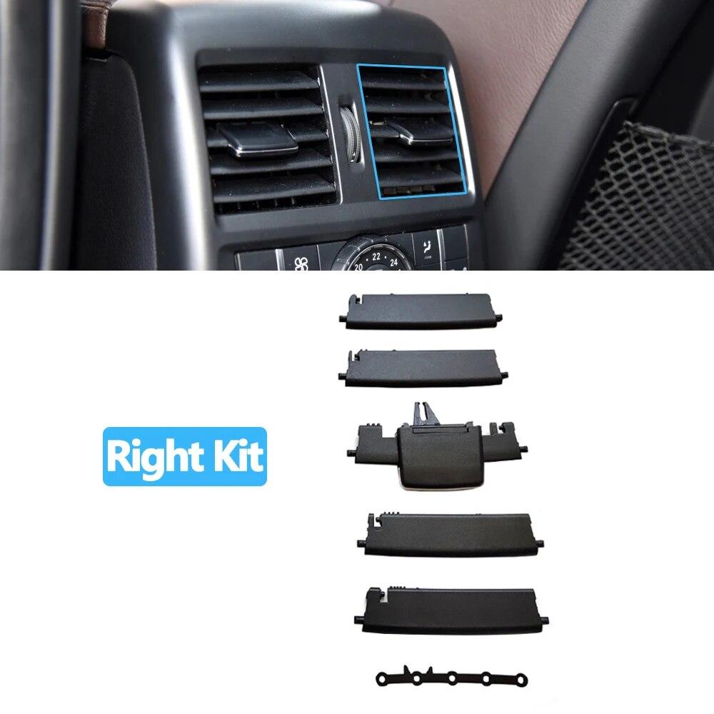 Kit de reparare a clemei de glisare a grilei de ventilație pentru aer condiționat spate AC pentru Mercedes Benz W166 W292 ML350 GL450 ML GLE