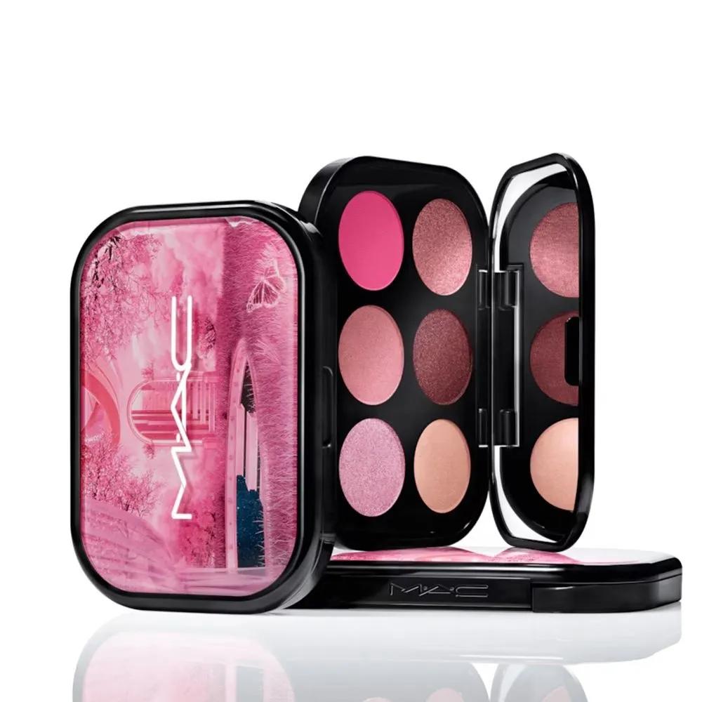 MAC Connect in Color Eyeshadow Palette Rose Lens one size