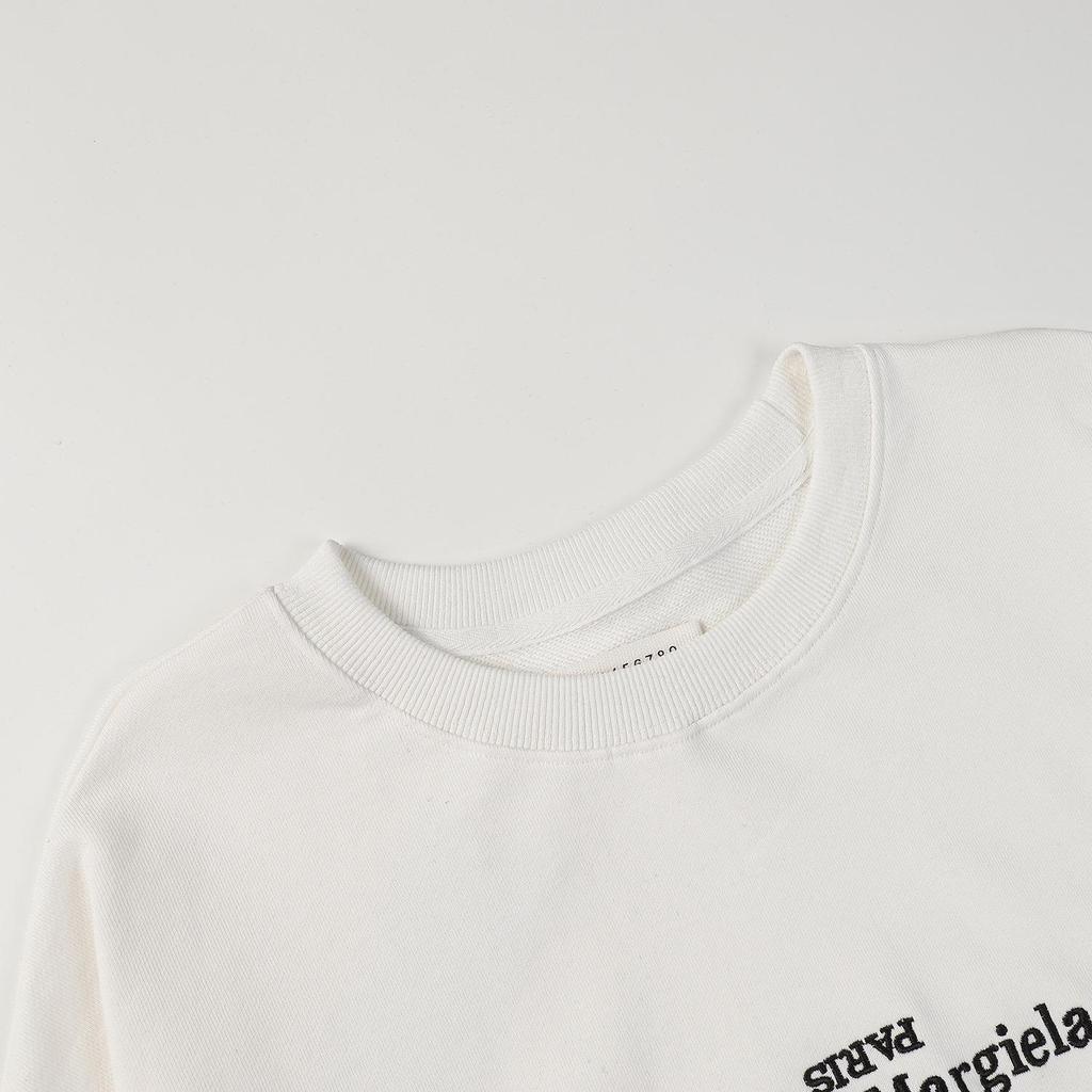 MM6 Maison Margiela Unisex Upside Down Logo Crewneck Sweatshirt - New Autumn Arrival