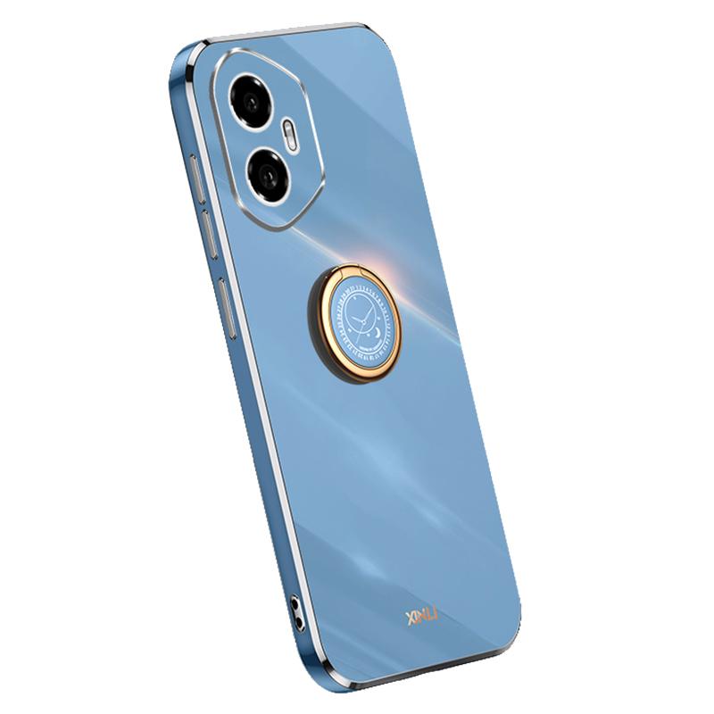XINLI For Honor 300 Case Ring Kickstand Electroplating TPU Phone Cover
