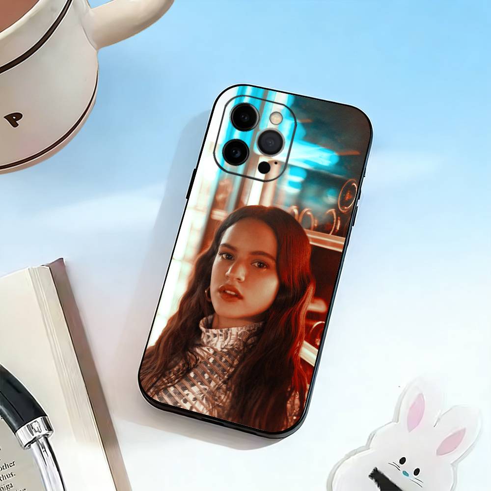 Singer R-ROSALíA Phone Case Silicone Soft For IPhone 17 16 15 14 13 12 11 X XR Plus Pro Max Plus