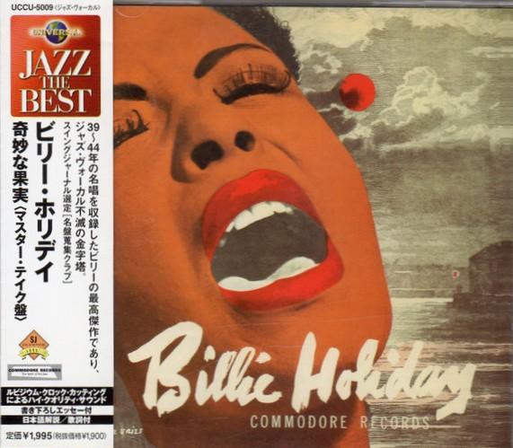 

CD BILLIE HOLIDAY Billie Holiday UCCU5009 Commodore 2003 Japan ObiJazz Used