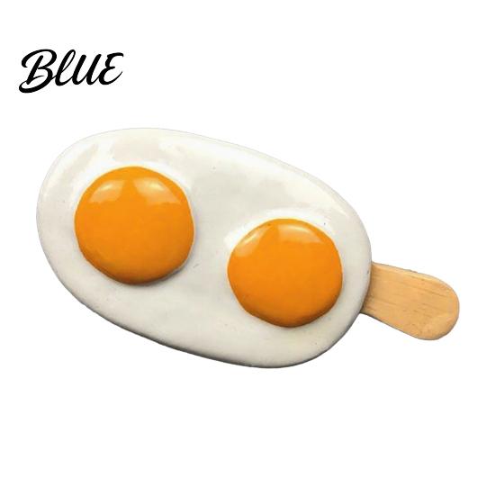 Egg Design Magnet Kitchen Decoration Magnet 3D Resin Simulated Refrigerator Decorative Fridge Memo Notes Photo Holder for Home Office