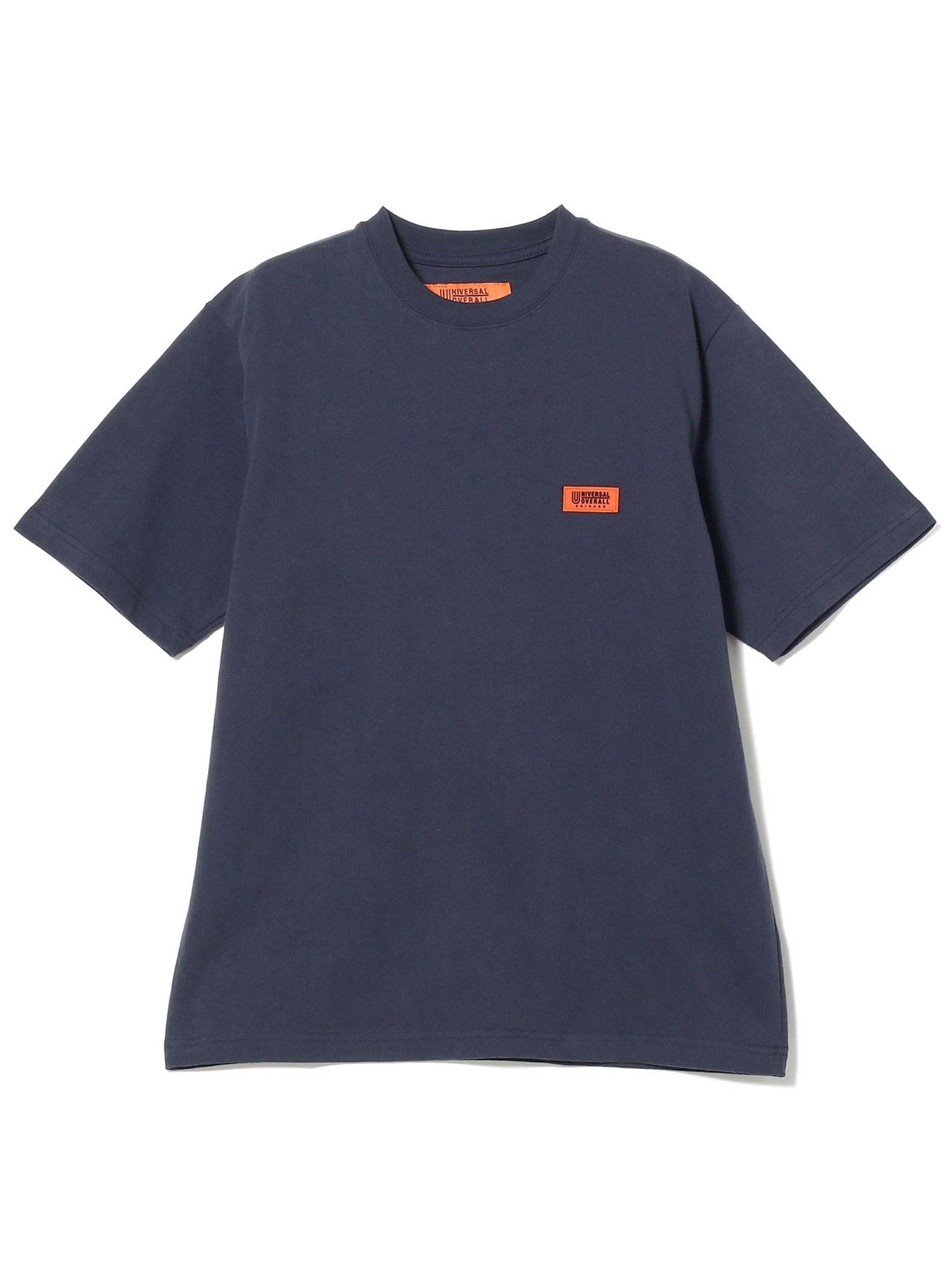 

ФУТБОЛКА UNIVERSAL KOMBETALL Custom Logo NAVY S 11040481498 [BEAMS] Футболка из натуральной кожи для мужчин