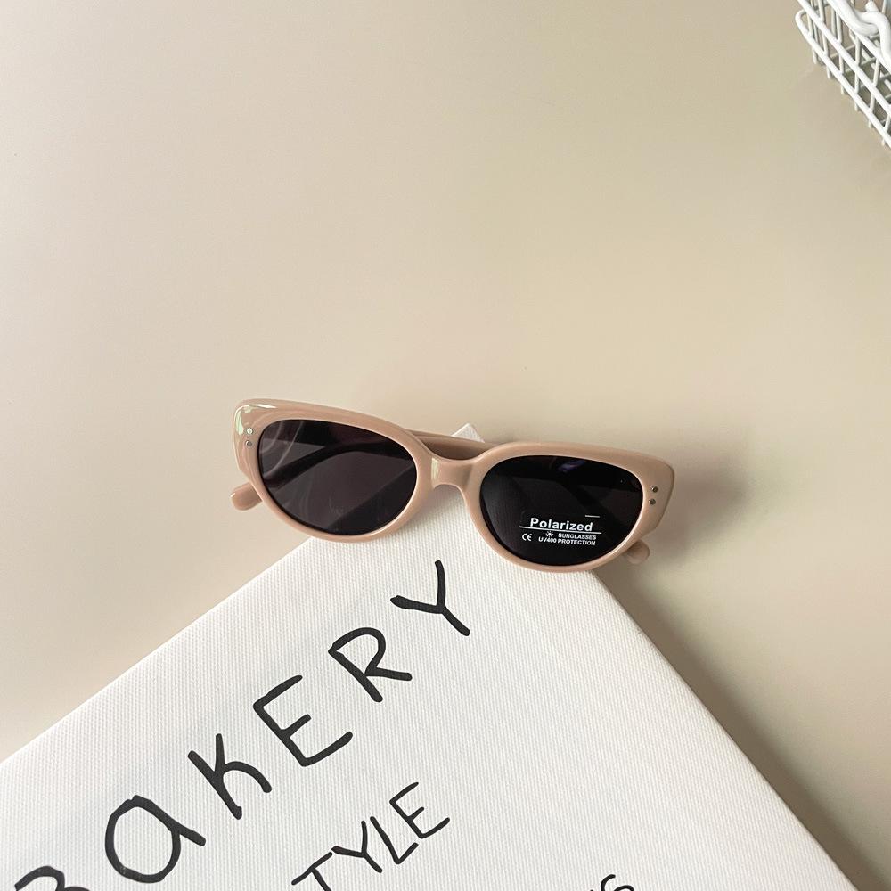 Children'S Sunglasses Boys' New Sunscreen Retro Girls' Sun Glasses Uv Protection Polarized Boys' Baby Glasses Uv400 Eyewear