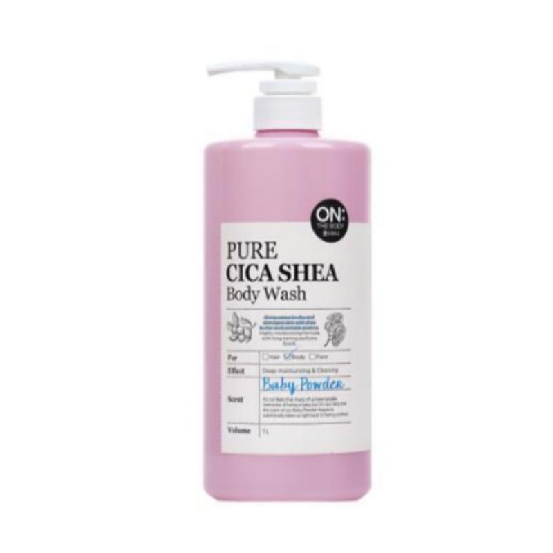 On The Body Pure Sica Shea Baby Powder Body Wash 1000ml