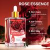2 Stück - Reines Rosenöl mit Tropfer - Für Gesichtshautpflege, Spendet trockener Haut Feuchtigkeit, Ätherisches Öl für Gesichtsmassage, Premium-Geschenk für Frauen, Männer-15ml