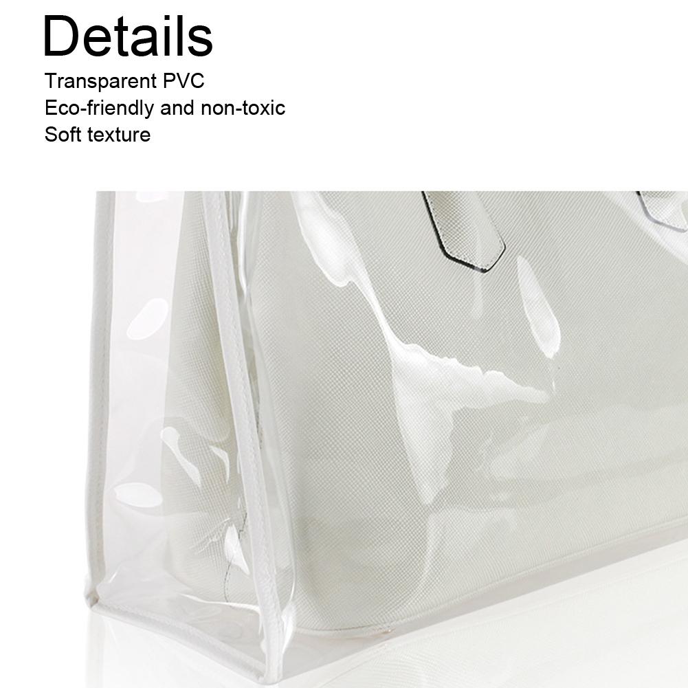 Transparent Waterproof Dustproof Bag Portable Moisture Proof Wardrobe OrganizerC Type