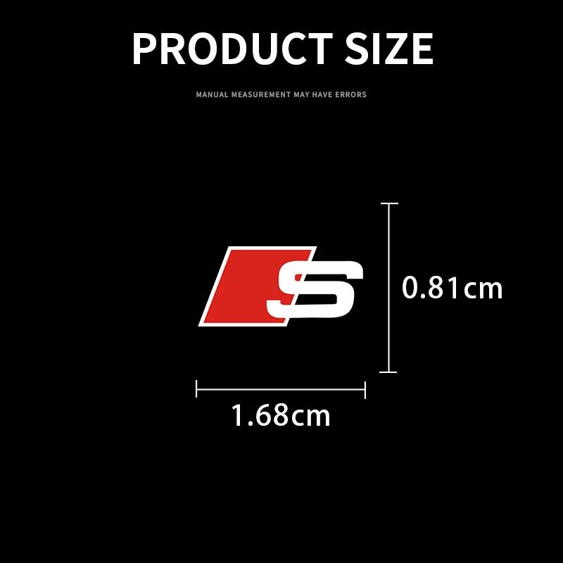 Adesivi Decalcomanie Emblema Distintivo Volante Auto Styling Auto Per Audi A8 A5 A6 C5 C6 C7 A7 A3 A4 B5 B6 B7 B8 B9 D3 Q3 Q5 Q7 TT
