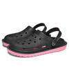Summer Thick-soled Heightening Rubber Sandals Couple Bag Head Slippers Casual Trend Hole Shoes Latex Men's Beach Shoes