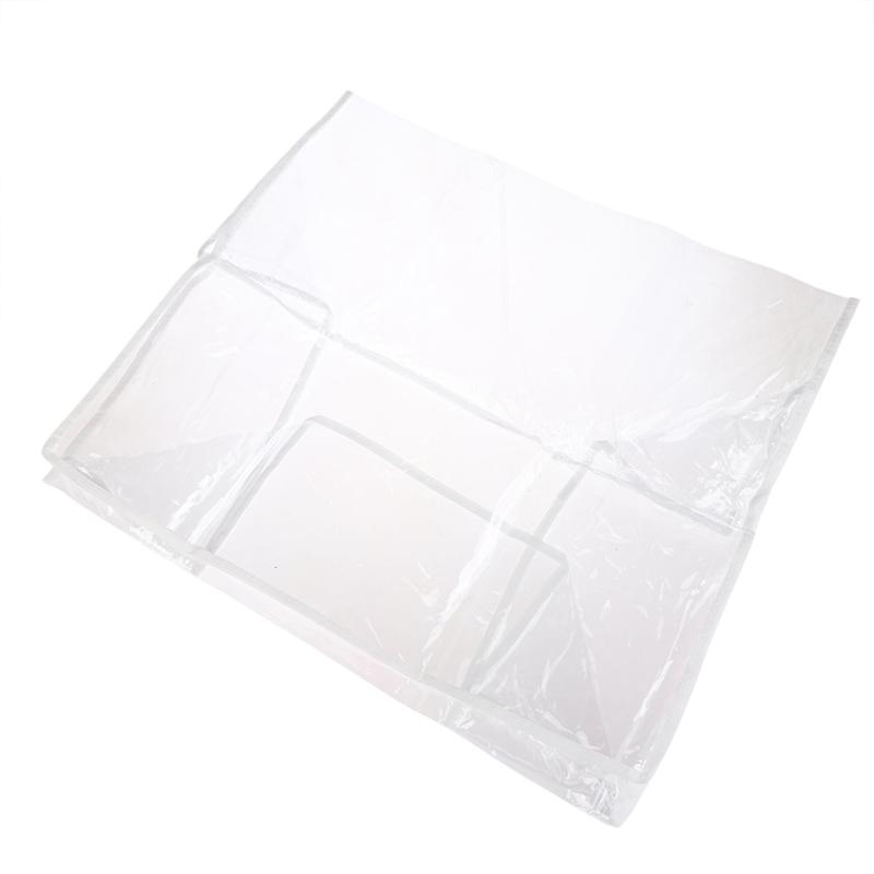 Plastic Dining Chair Covers Waterproof Pvc Seat Chair Protector Short/Medium/Long Seat Dustproof Cover For Home Kitchen Bedroom