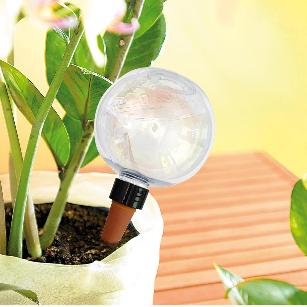 500ml Automatic Plant Watering Bulbs Glass Globes Planter Insert Effortless Self Watering Device Drip Irrigation System