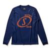 Volleyball Long Sleeve T-Shirt, Fast, Size S (SMT22183V), Navy, Large