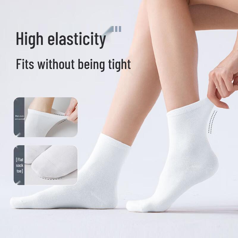 Qihaiqiu Unisex Disposable Travel Socks