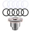 Easy Installation Sink Cover Kitchen Drain Seals Sink O Ring 110mm Compatibility Easy Installation For Kitchen Sinks