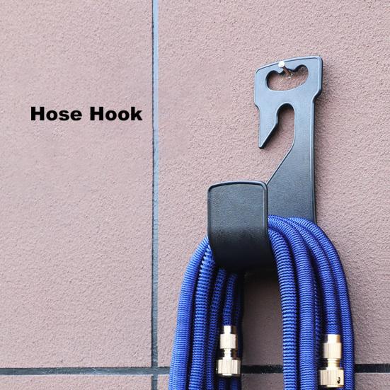 Durable Garden Hose Pipe Reel Hook Hanger Wall Mounted Holder Organizer Tool