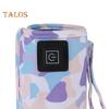 Portable Baby Bottle Warmer Sleeve 3 Levels Adjustable Electric Feeding Bottle Heater Fast Heating Outdoor Travel Infant Milk Bottle Heating Cover