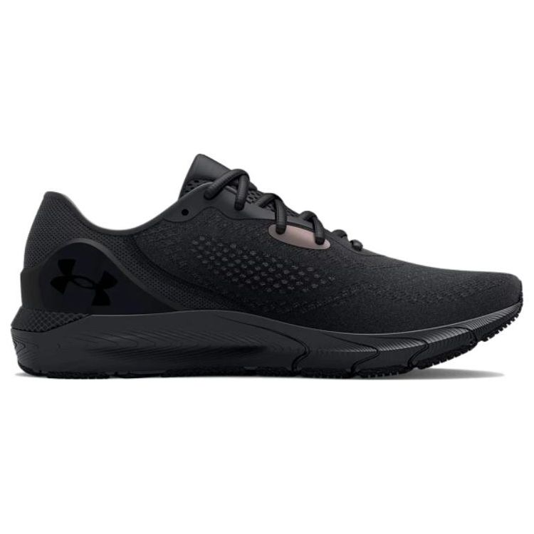 Under Armour HOVR Sonic 5 Comfortable Fashionable Fabric Low-Top Casual Running Shoes Women sneaker Black 3025659-002