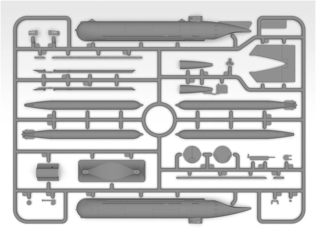 ICM German Midget Submarine Type Molch Plastic Model S019 1/72 U-Boat
