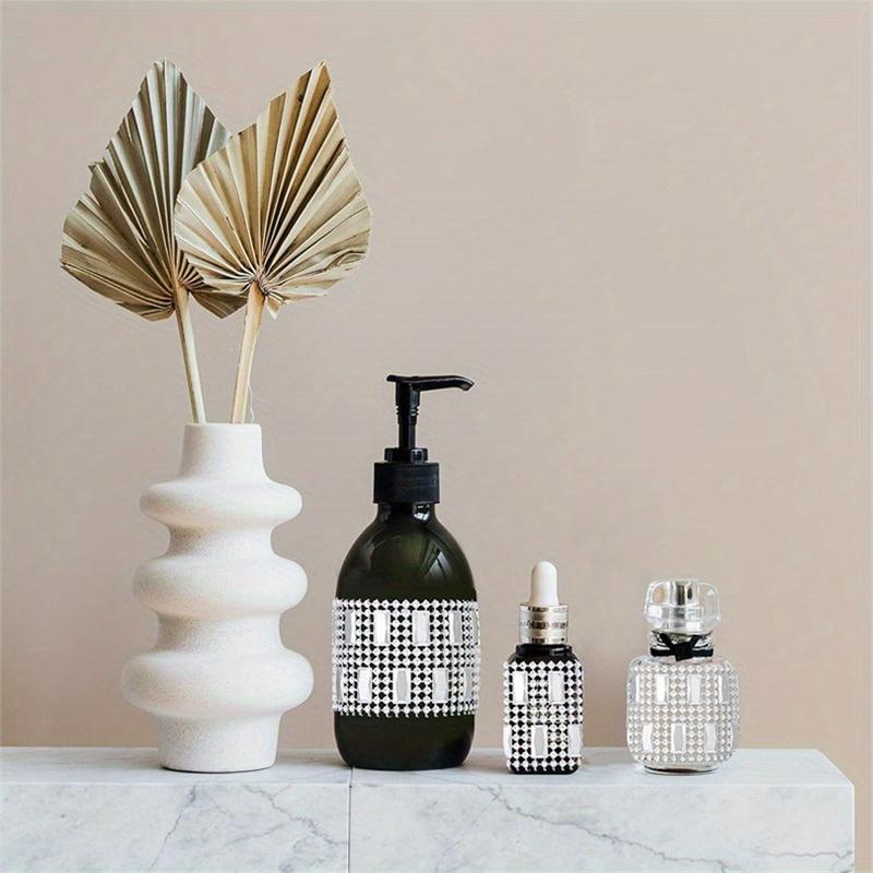 4 Sets of Clothing Accessories with Mesh Drills Candle Bottle Decoration Hollow Thread Drills Gift Box Flower Packaging with Manual DIY Decoration