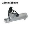 1/2pcs Extension Pole Connector 26/28mm Shaft Dia Extended Lever Connectors For Hedge Trimmers Lawn Mowers Brush Cutters