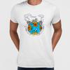 Tiny Planet Earth Ecology Problem Art Mens Environment Recycled Organic Tee