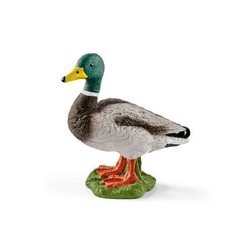 Figurine - schleich - canard - multicolore - 44x30x49mm - farm life