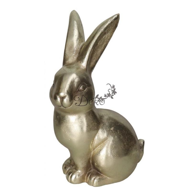 CERAMIC EASTER BUNNY GIANT FIGURINE