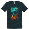 T-shirt Portrait de Caméléon Rango Animal Coloré Psychédélique