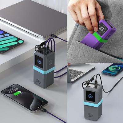 Shockproof Silicone Case Soft Portable Protective Case Dustproof for UGREEN Nexode Power Bank 20000mAh 130W/12000mAh 100W