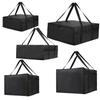 Fully Insulated Pizza Carrier Bag Dual Zippers Food Delivery Bag  Takeout Catering
